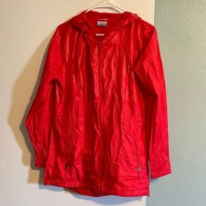 Columbia Crimson Hooded Rain Jacket